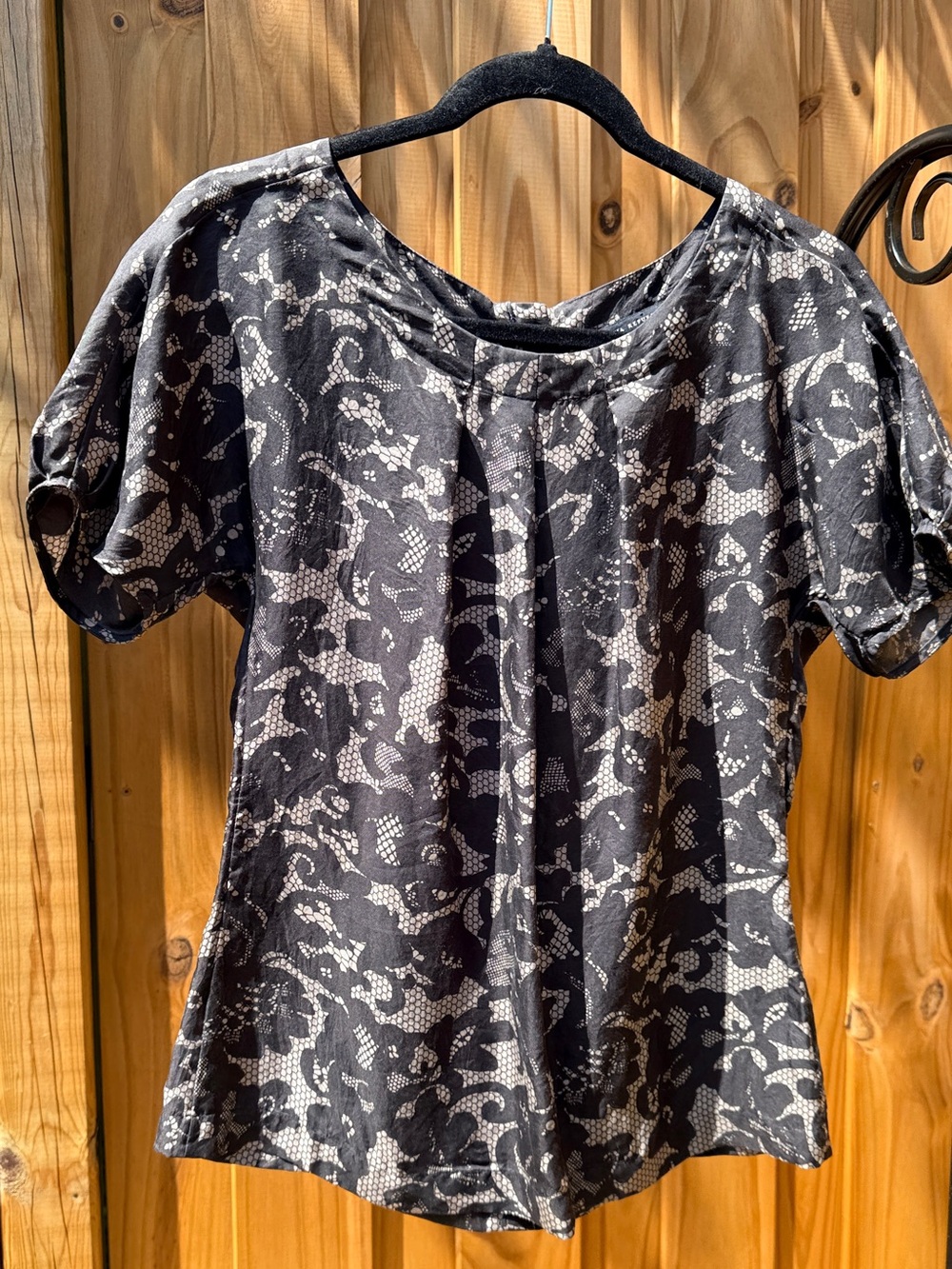 BR Casual-chic washable silk top